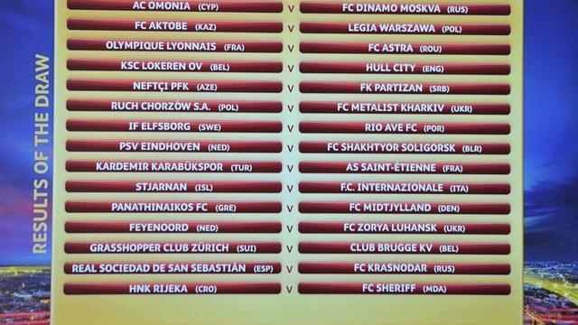 欧联杯附加赛抽签:国米抽上签对阵冰岛球队