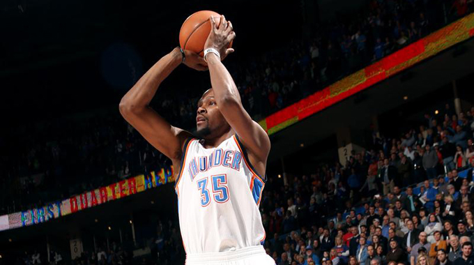 【球星】杜兰特集锦 KD26+10助雷霆擒灰熊截