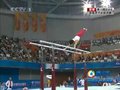 视频：体操男子全能决赛 韩选手双杠动作流畅