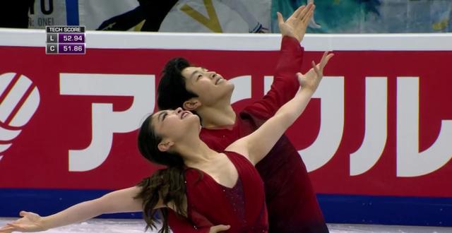 花滑大奖赛羽生结弦摘银 涉谷兄妹力压东道主