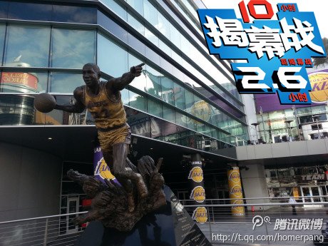 揭幕战10小时揭秘斯台普斯门口魔术师铜像