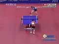 视频：女乒单打1/8决赛 郭跃第三局开球得分