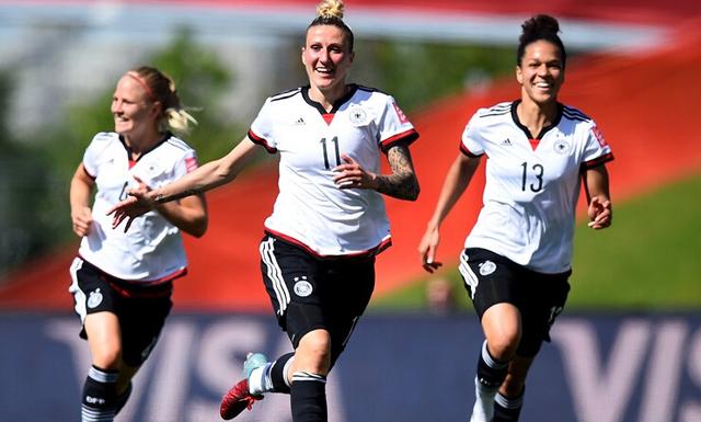  女足世界杯综述：德国4-1瑞典 率先挺进八强