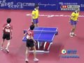 视频：乒球男双半决赛 中国队快速拿下第一局