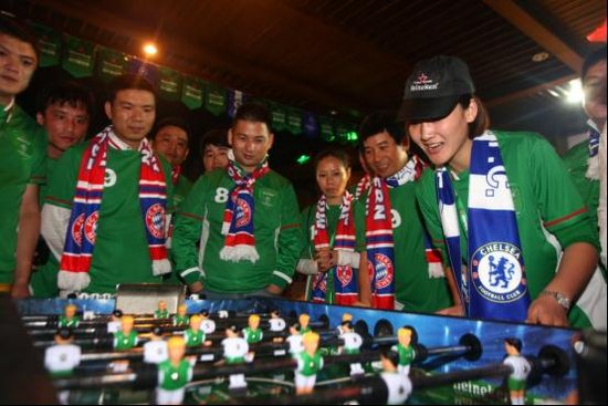 2012切尔西问鼎欧冠 喜力莫干山观战激情共享
