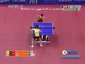 视频：乒球女单决赛 郭跃得分8-9李晓霞