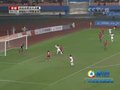 视频：男足半决赛 阿联酋右路进攻形成威胁