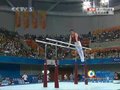 视频：体操单项决赛男子双杠项目 乌兹别克斯坦选手表现完美