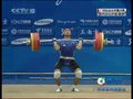 视频：男子举重 哈选手挑战213kg失败