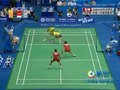 视频：羽毛球团体赛中国组合惊险赢得第一局
