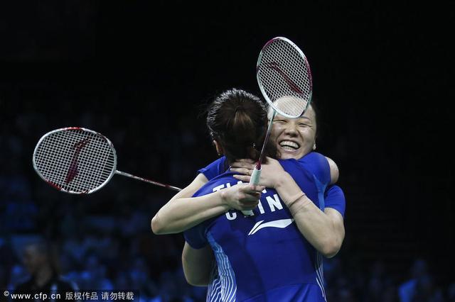 田卿/赵芸蕾夺冠后落泪：世锦赛终于圆梦了