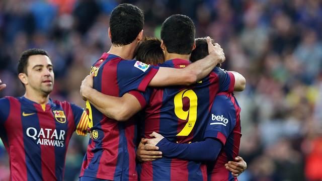 巴萨球员感谢球迷支持