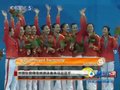 视频：中国队成功蝉联花样游泳集体项目冠军