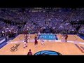 视频：NBA总决赛第三战 查莫斯超远射压哨3分