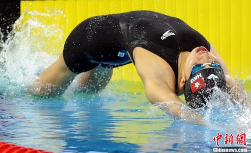 中国队季丽萍进入亚运女子200米蛙泳决赛