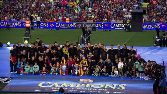 巴塞罗那足球俱乐部2008-2011年间的相关历史_体育_腾讯网