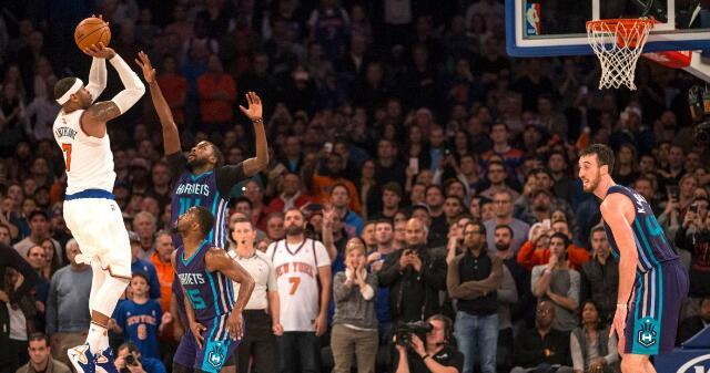 安东尼称享受绝杀时刻 波神:他带领我们获胜