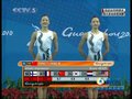中国双胞胎夺花泳冠军