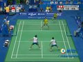 视频：羽毛球男团决赛 双方激战李龙大劈杀