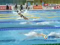 视频：男子50米蛙泳中国夺冠 北岛康介第二