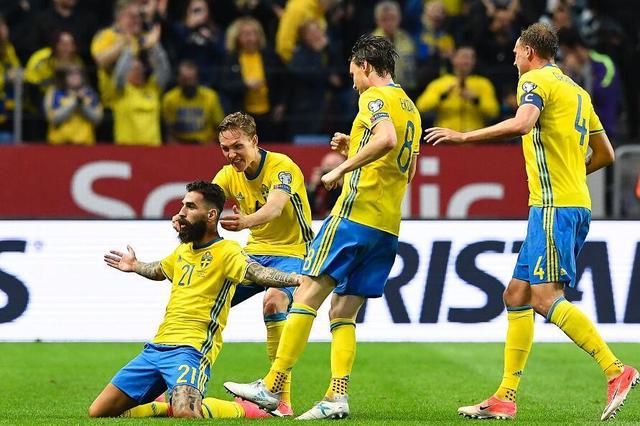 世预赛欧洲区综述:瑞典绝杀法国 比利时获胜