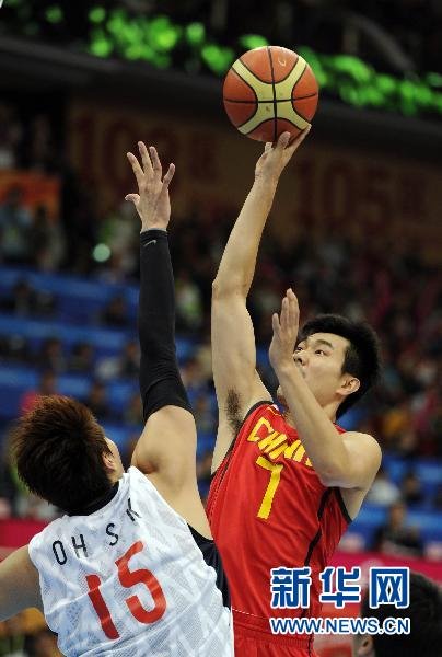 男篮决赛：中国对阵韩国（组图）