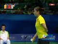 视频：羽毛球混双1/32决赛第一轮中国连得分