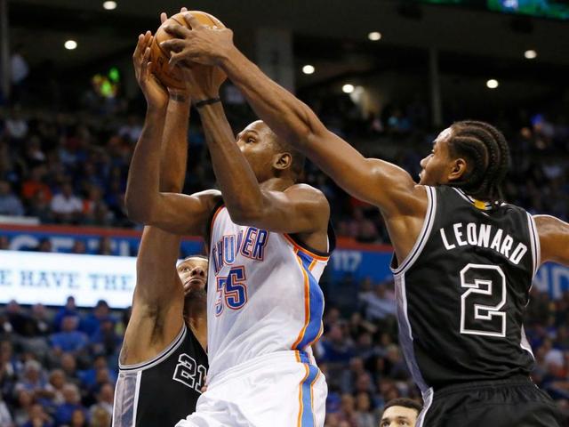 7日视频直播马刺vs雷霆 双德欲夺回主场优势