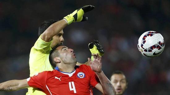 智利1-0乌拉圭:布拉沃表现稳健