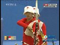 视频：射箭女团半决赛 中国队15箭后依然领先