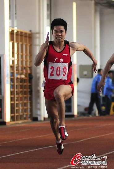 苏炳添破男子60米全国纪录 成绩可进世界前8