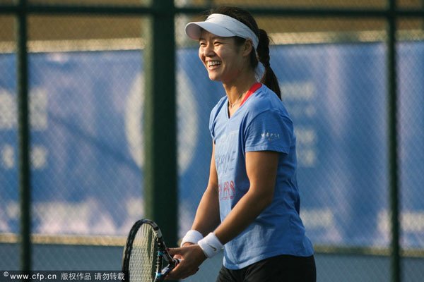 李娜获“私人订制”彩票 戏称中了大奖就退役