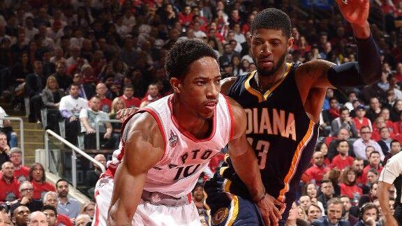 27日最佳阵容:德罗赞创纪录 乔治39分留遗憾