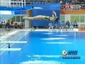 视频：女子跳水1米板决赛 第一轮全程