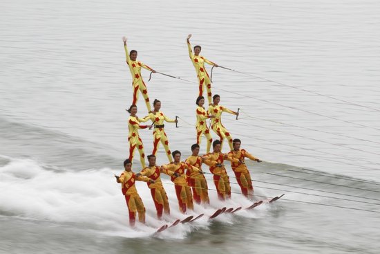 2012世界水上极速运动大赛 柳江河畔极速竞速