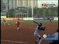 视频：垒球预赛中日战 日本队安打再得一分