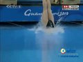 视频集锦：跳水女子一米跳板 吴敏霞夺得冠军