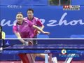 视频：乒球混双决赛 郭焱扣杀对手应接不暇