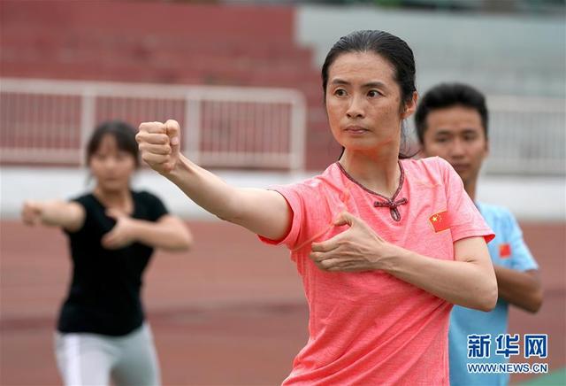 霍元甲玄孙女全运会夺冠 38岁才学霍家拳