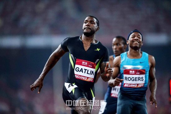 北京赛百米加特林夺冠 苏炳添季军张培萌第五