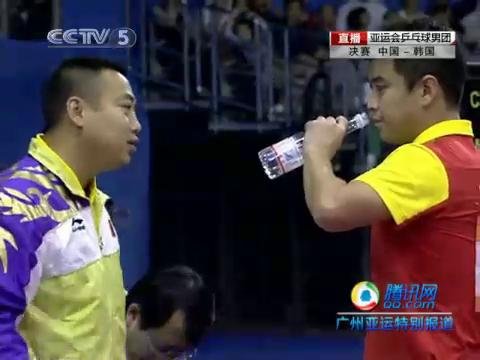视频：乒乓球男子团体决赛 王皓3-0吴尚垠