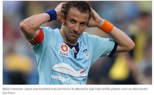 曝日本澳洲联赛联手对抗中超 共买大牌踢亚冠
