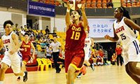 女篮四国赛中国首战险胜
