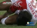 视频：男足半决赛韩国铲球有争议 裁判调解