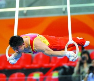 中国体操男团亚运从未失手