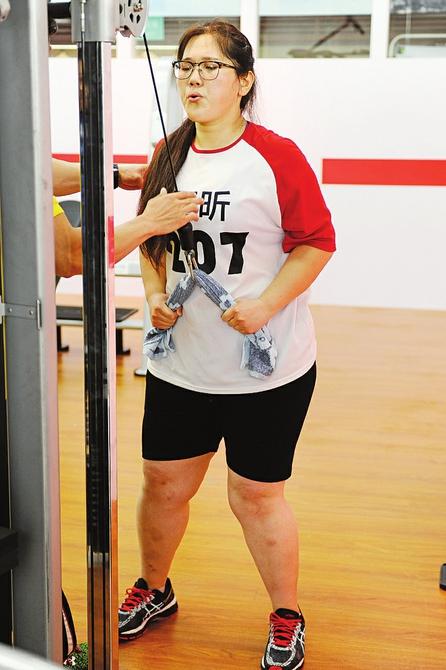 山东姑娘王昕获“最美女胖子” 誓减到120斤_体育_腾讯网