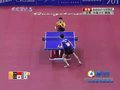 视频：乒乓球男团 马龙神勇角度刁钻连得3分