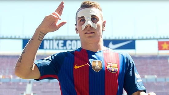 巴萨一队球员介绍之卢卡斯-迪涅