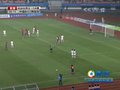 视频：中韩足球大战 韩国队任意球造杀机