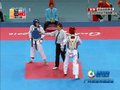 视频：跆拳道女子67kg以下 郭耘菲夺冠回放
